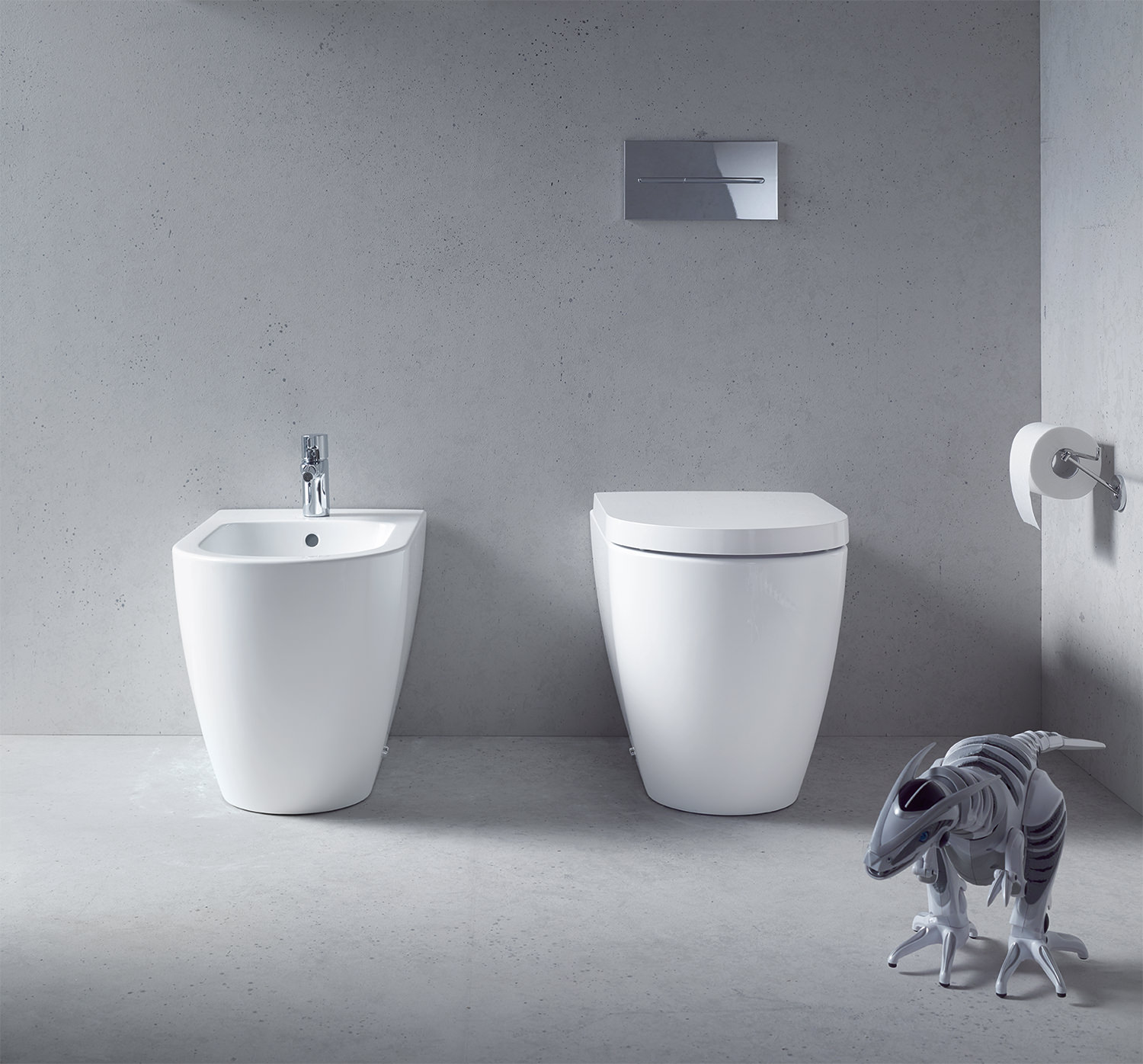 *Ex-display* Duravit ME By Starck Floor Standing Bidet - Image 2