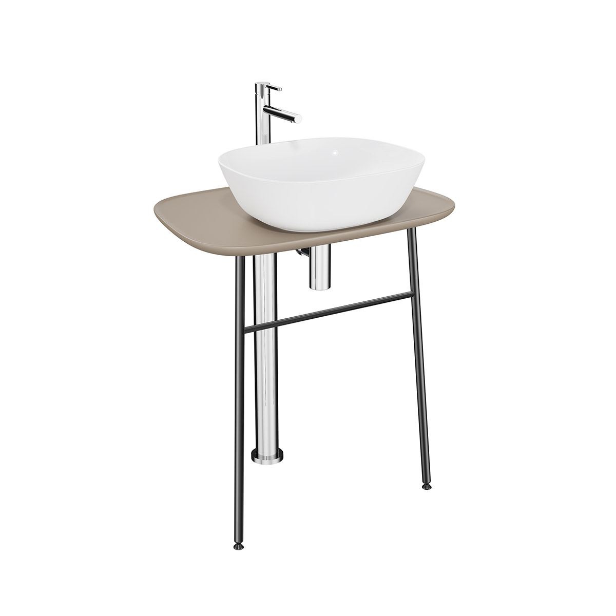 *Ex-display* Vitra Plural Free-Standing Washbasin Unit & WC - Image 3