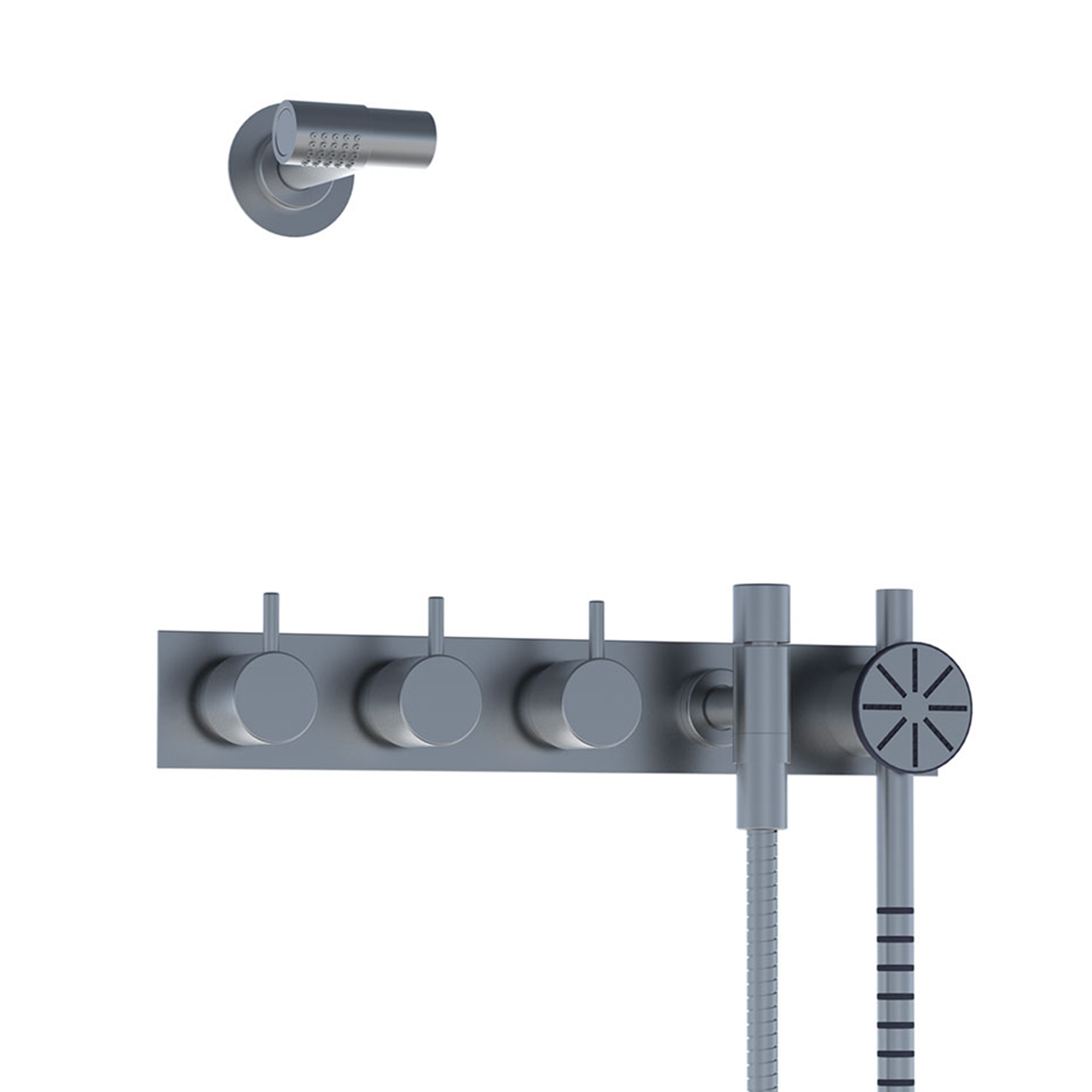 Vola 875S-081-16 Shower Set - Chrome