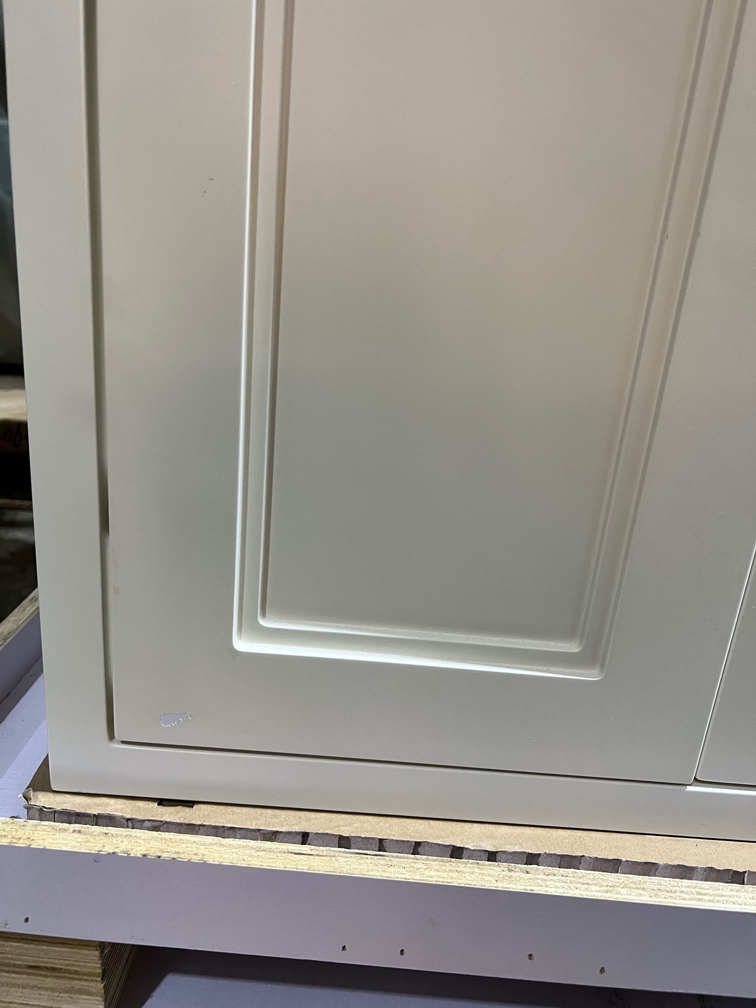 *Ex-display* Burlington 130 Double Vanity Unit - White/Carrara Marble - Image 3