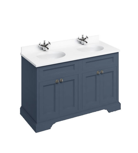 *Ex-display* Burlington 130cm Double Vanity Unit, Worktop & Basin