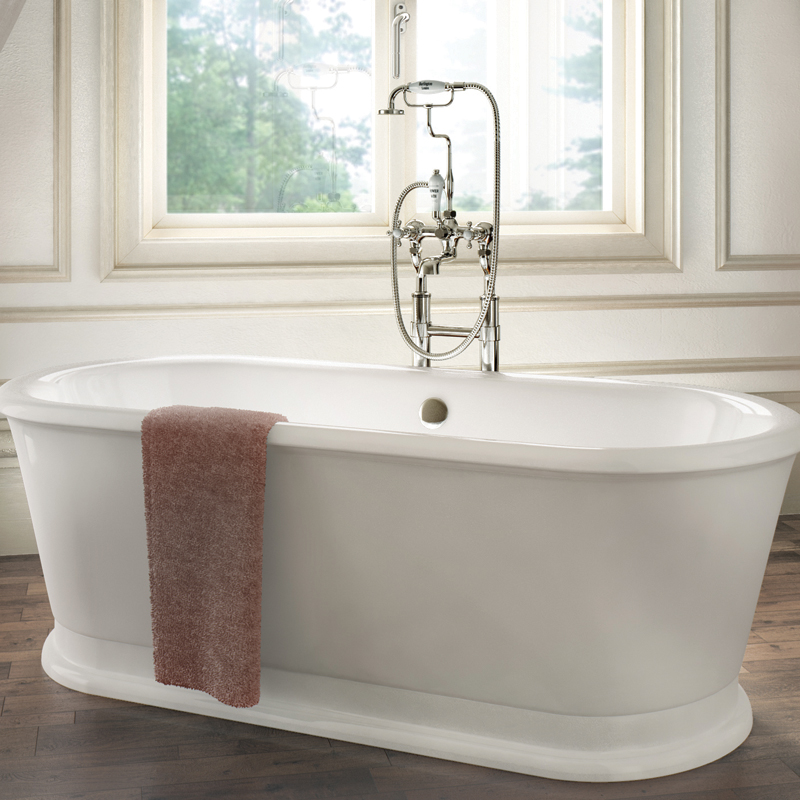*Ex-display* Burlington London Round Double Ended Bath - Image 4