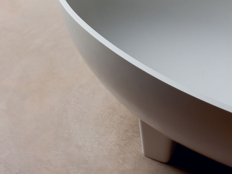 Clearwater Lacrima Natural Stone 1690 x 800mm Freestanding Bath - Image 6