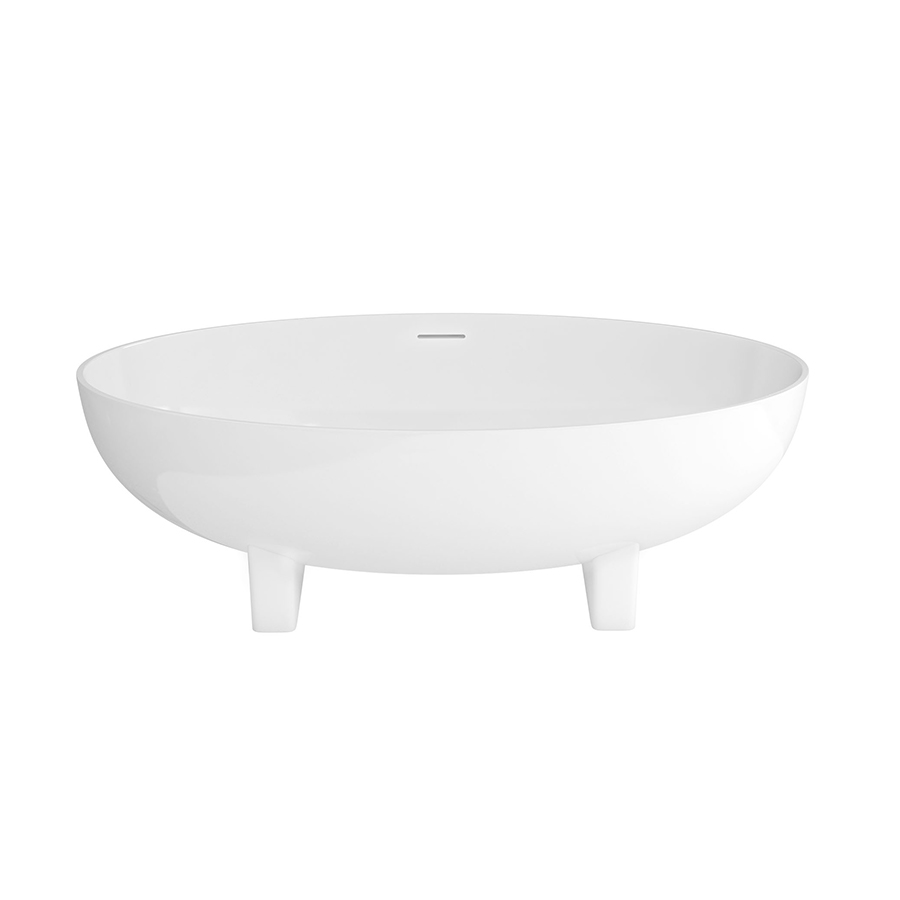 Clearwater Lacrima Natural Stone 1690 x 800mm Freestanding Bath - Image 5